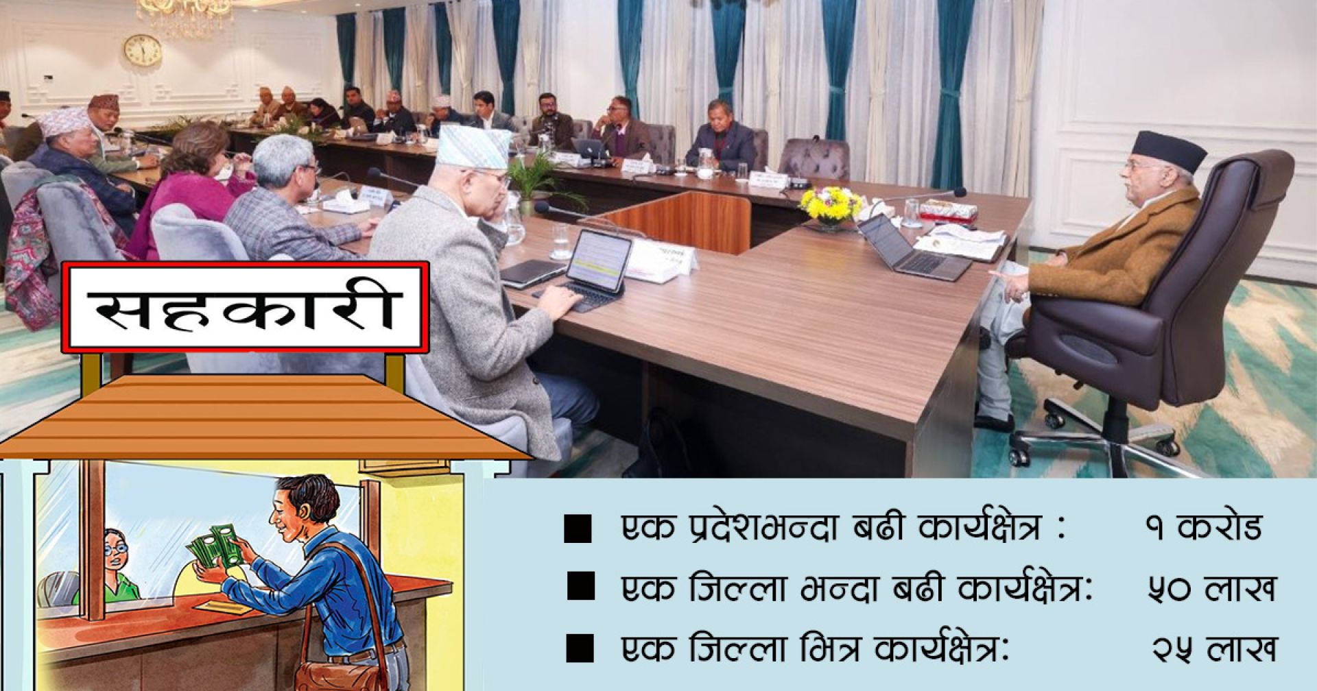 सहकारीमा बचत र ऋणको सीमा तोकियो, बचत एक करोड ऋण तीन करोडसम्म